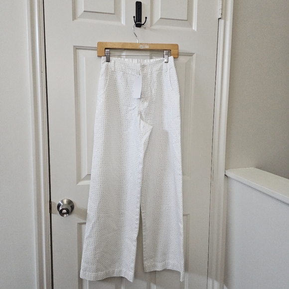 YOUNG fabulous and Broke White pants size XS - Picture 3 of 5